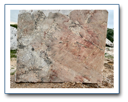 Peach Feldspar Slab